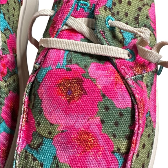 Ariat Hilo Shoes Women’s Size 8 Prickly Pear Print Southwestern Desert Floral - Picture 7 of 13